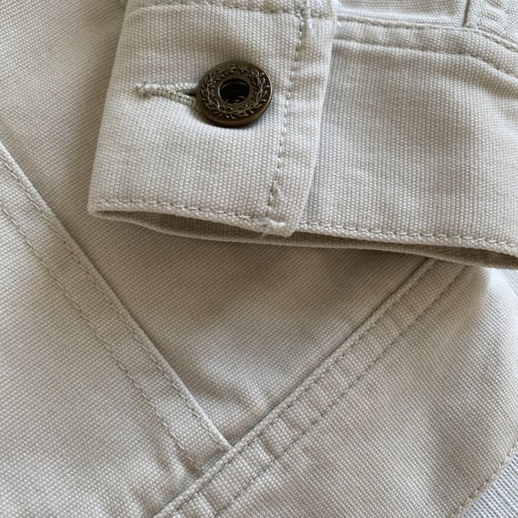 NWT J. Crew W&B Canvas Trucker Jacket in Mens XS - Picture 6 of 6